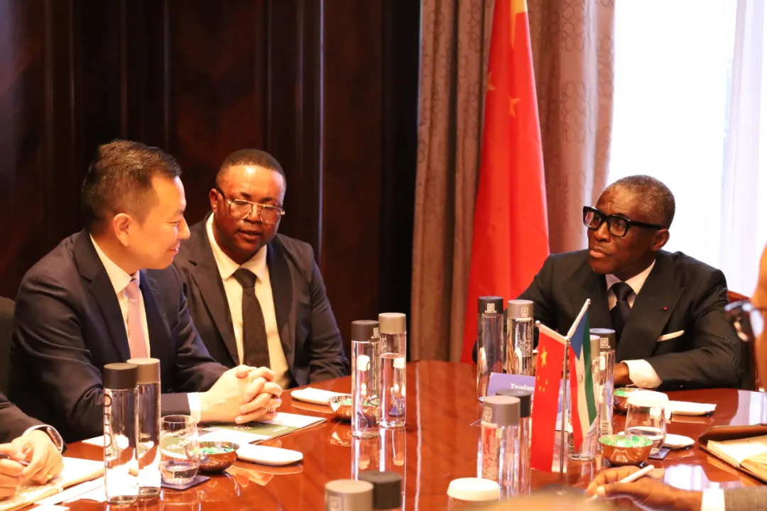 赤道几内亚共和国访华代表与BG大游股份深入探讨产业协同发展 赤道几内亚共和国访华代表与BG大游股份深入探讨产业协同发展